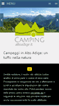 Mobile Screenshot of camping-altoadige.it